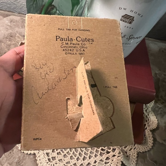 Vintage Paula Cutes Hanging Plaque “I Love You Mom” 80s picture - frame - decor - Picture 7 of 8